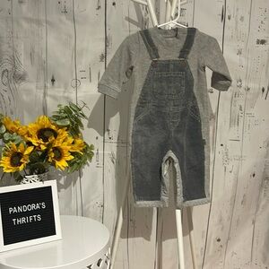 Levi’s Overalls Onesie Preowned Size 12 months